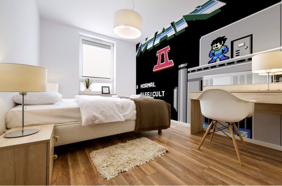 Mega Man 9 Mural print