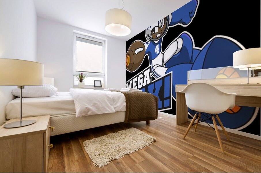 Mega Man 11 Mural print