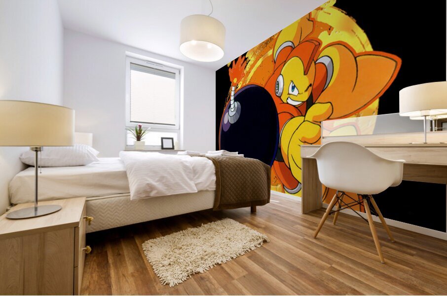 Mega Man 12 Mural print