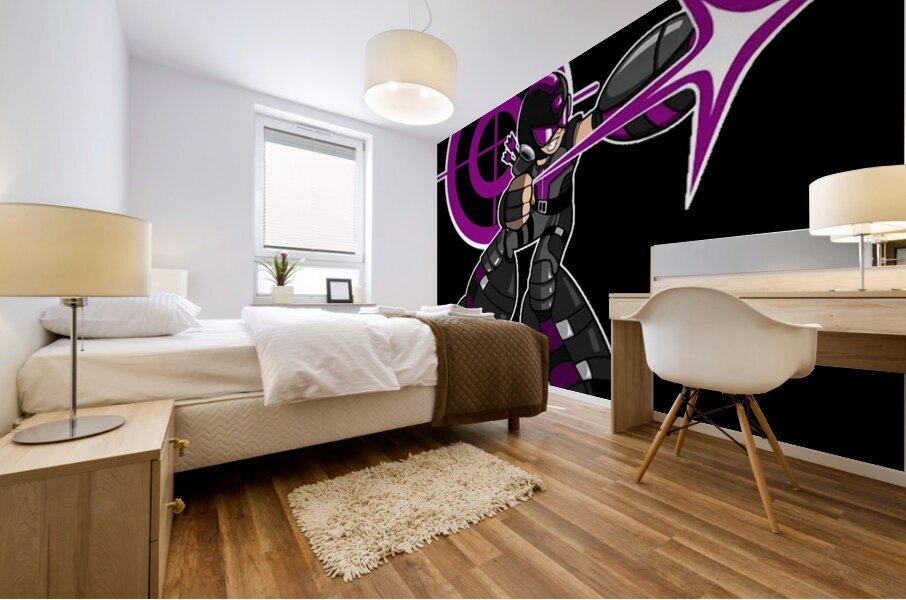 Mega Man 13 Mural print