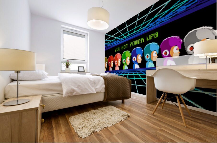 Mega Man 21 Mural print