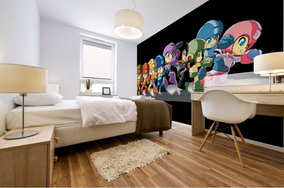 Mega Man 29 Mural print