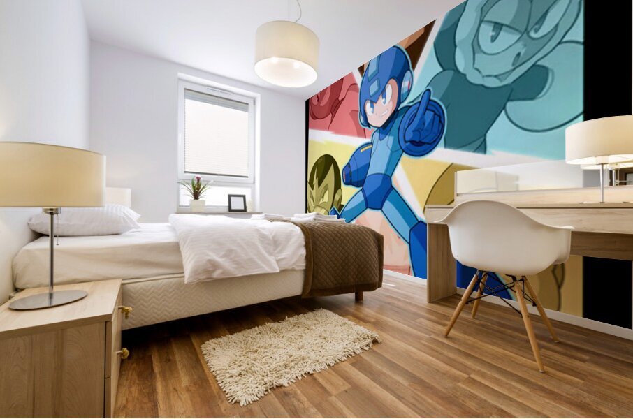 Mega Man 47 Mural print