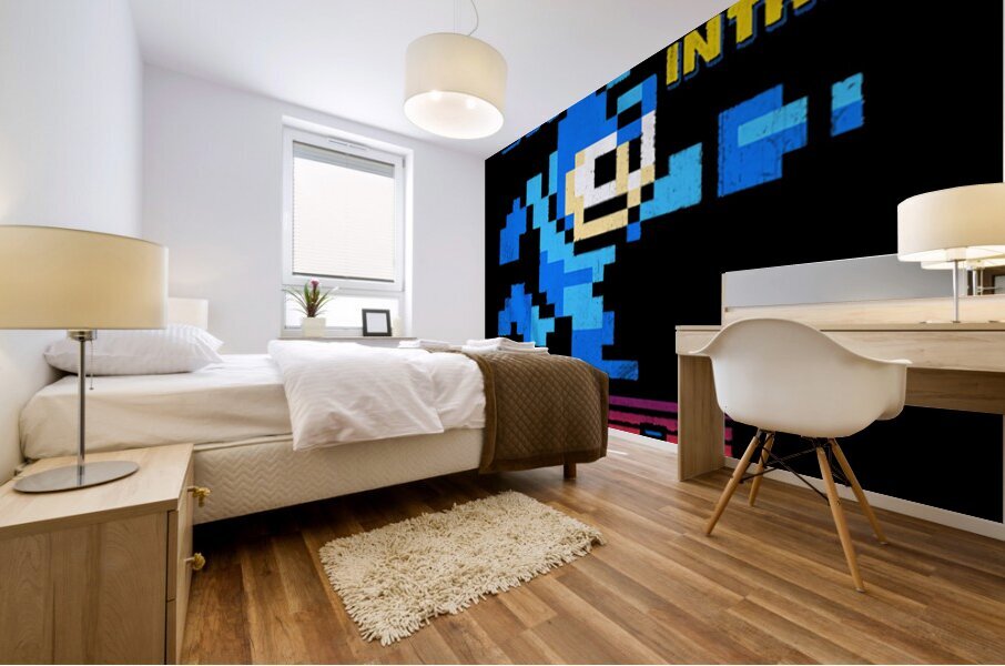Mega Man 50 Mural print