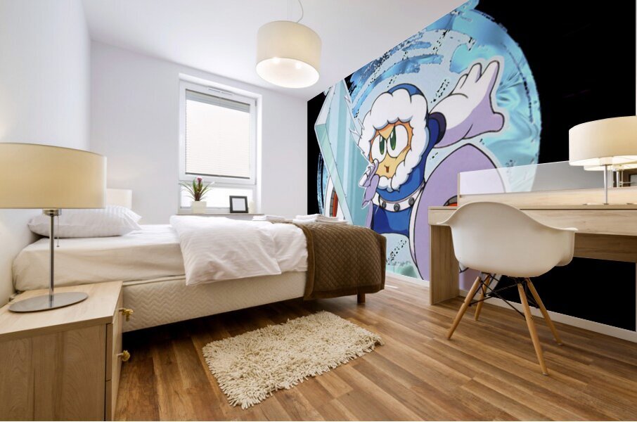 Mega Man 51 Mural print