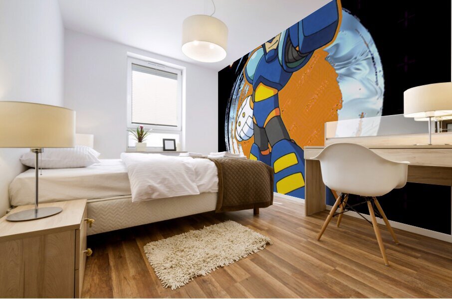 Mega Man 5 Mural print