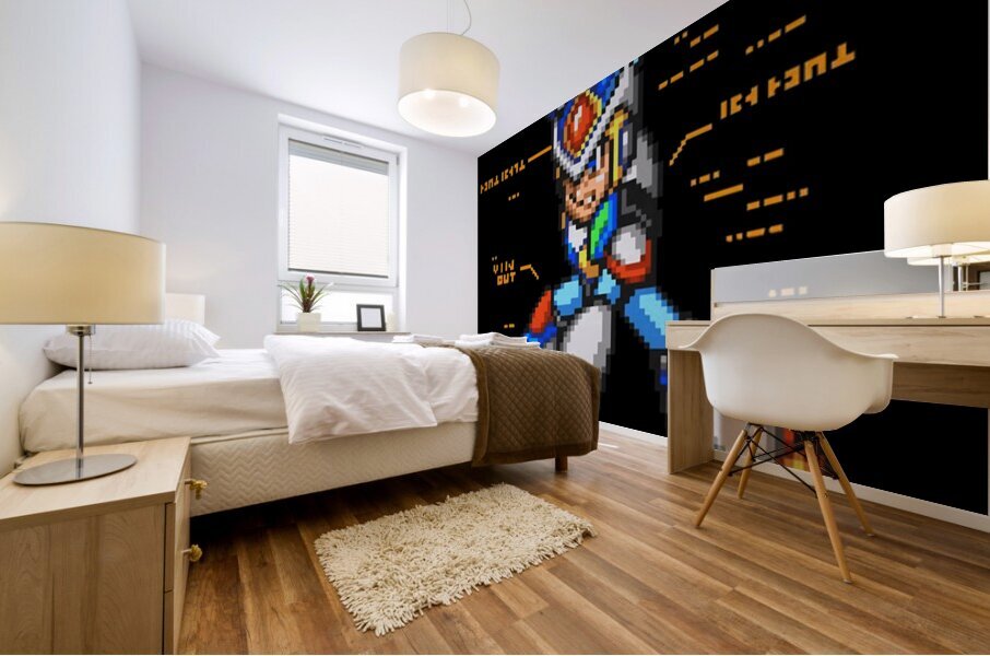 Mega Man 5 Mural print