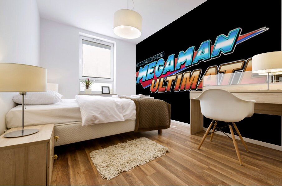 Mega Man 6 Mural print