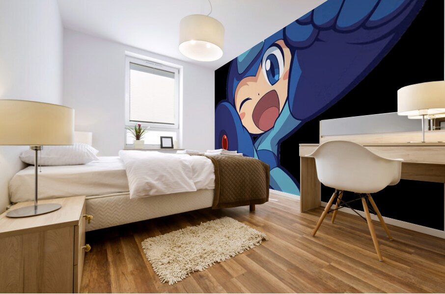 Mega Man 7 Mural print