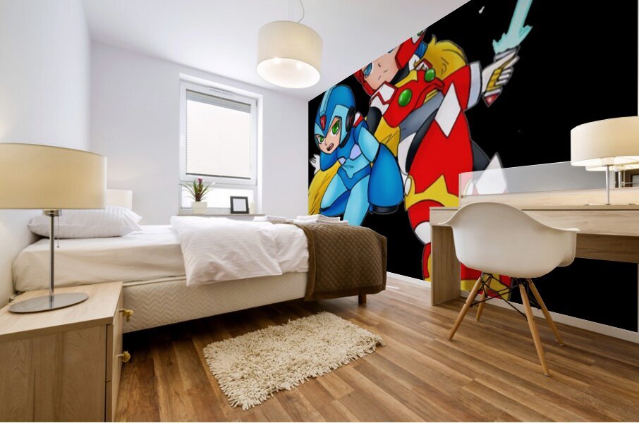 Mega Man 8 Mural print
