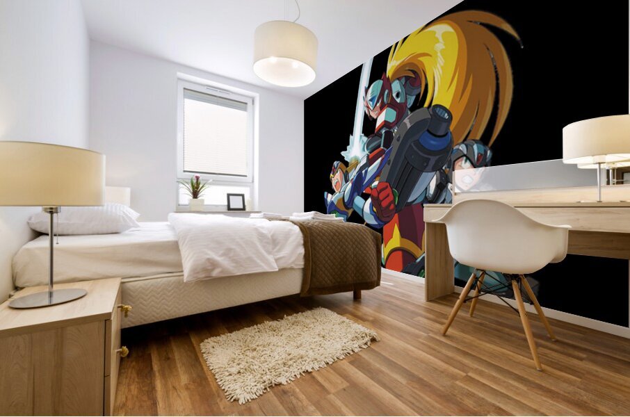Mega Man 9 Mural print