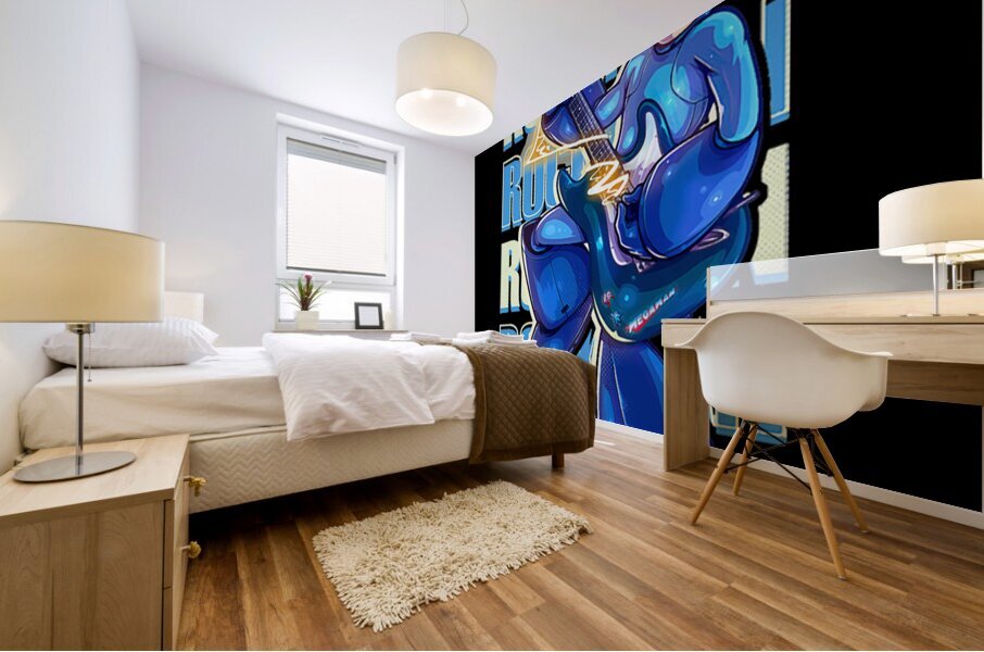 Mega Man 11 Mural print