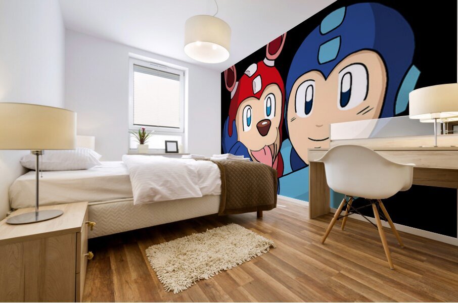 Mega Man 13 Mural print
