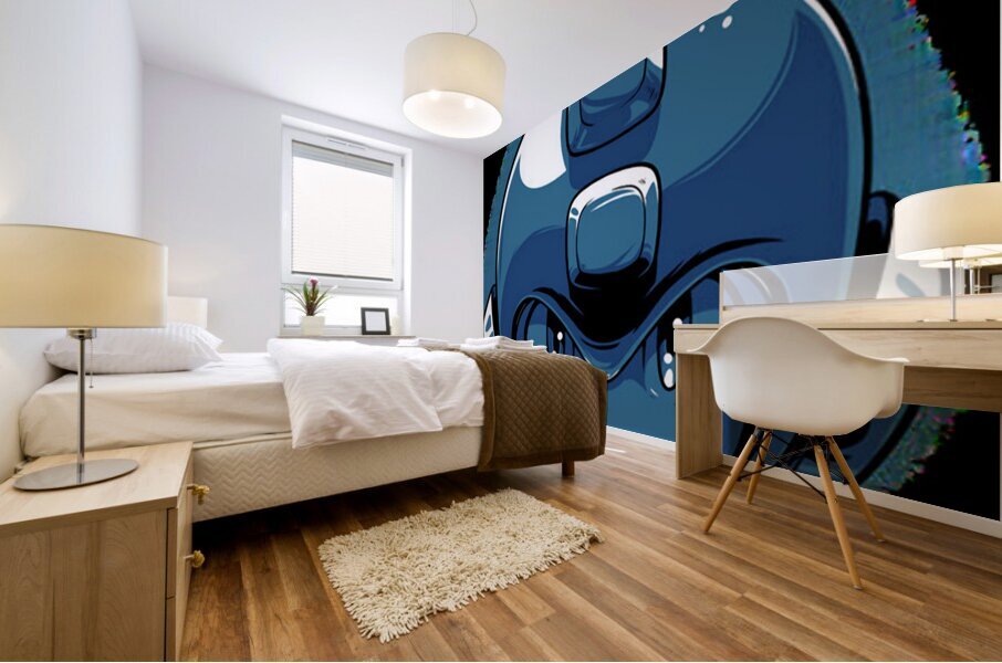 Mega Man 14 Mural print