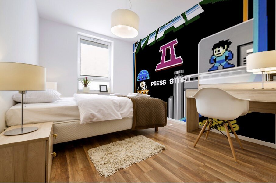 Mega Man 16 Mural print