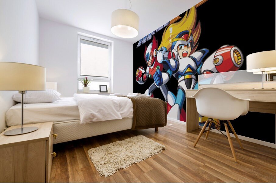 Mega Man 29 Mural print