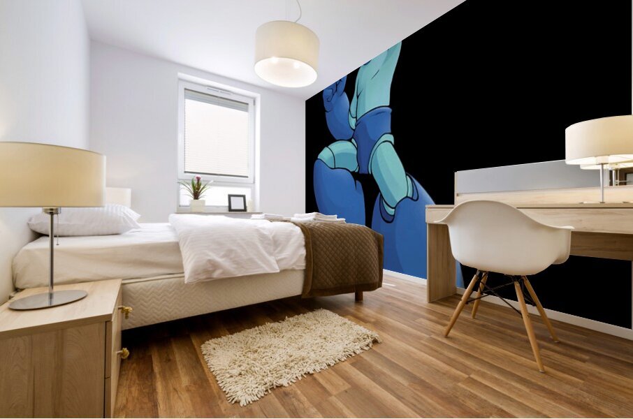 Mega Man 39 Mural print