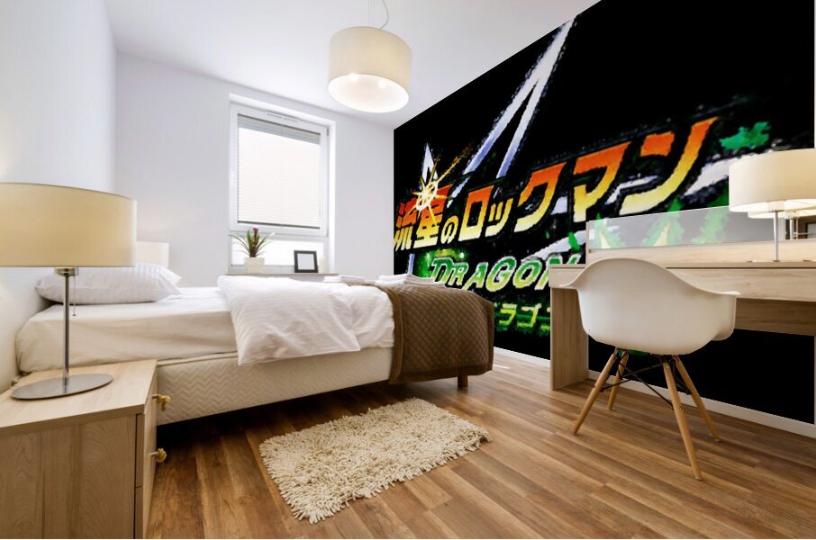 Mega Man 43 Mural print