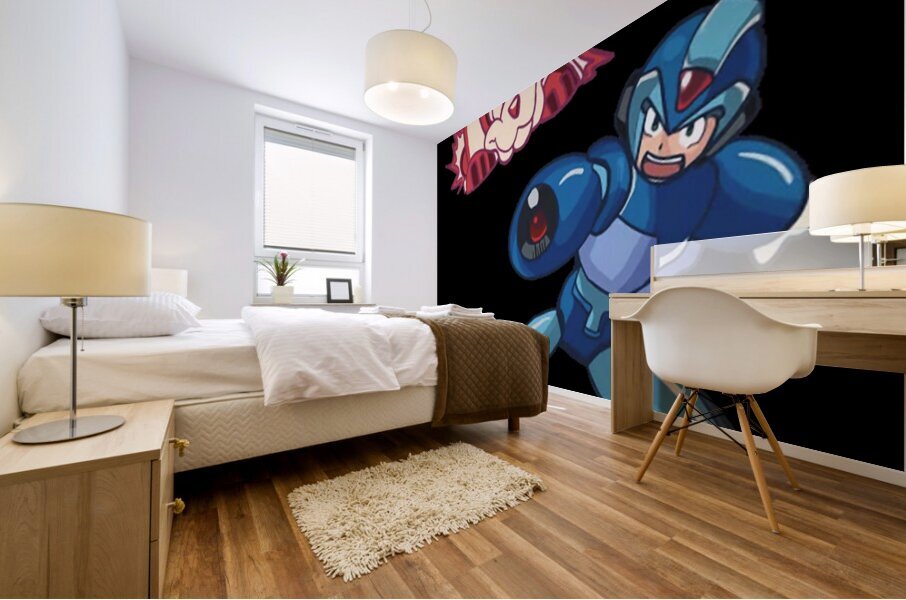 Mega Man 54 Mural print
