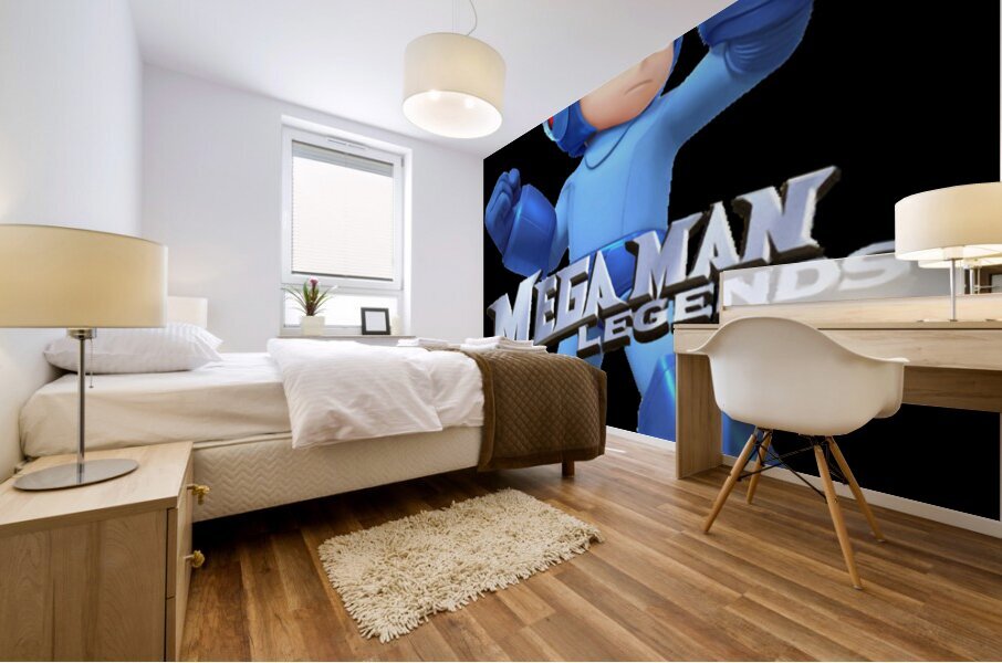 Mega Man 57 Mural print