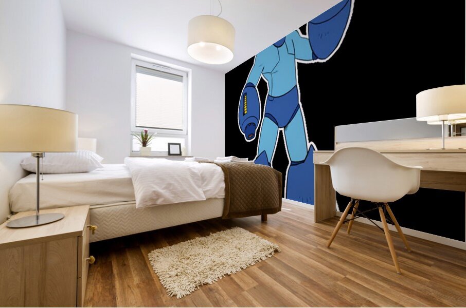 Mega Man 59 Mural print
