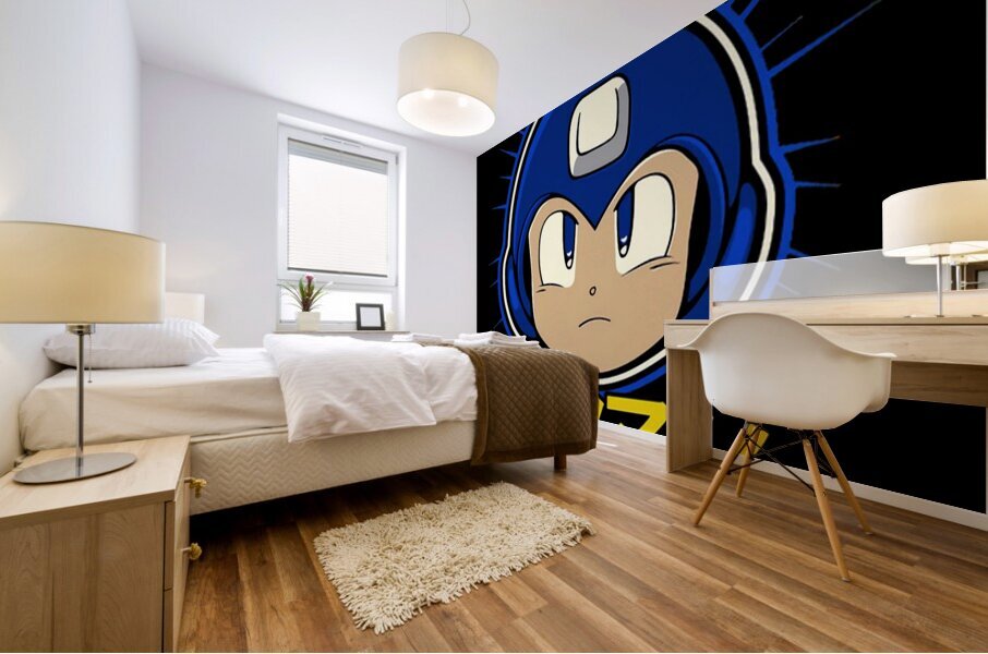 Mega Man 8 Mural print