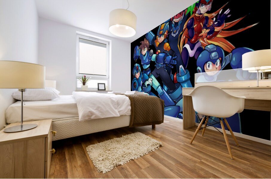 Mega Man 9 Mural print