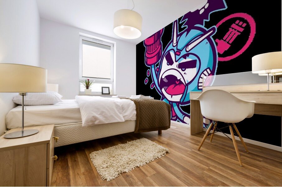 Mega Man 11 Mural print