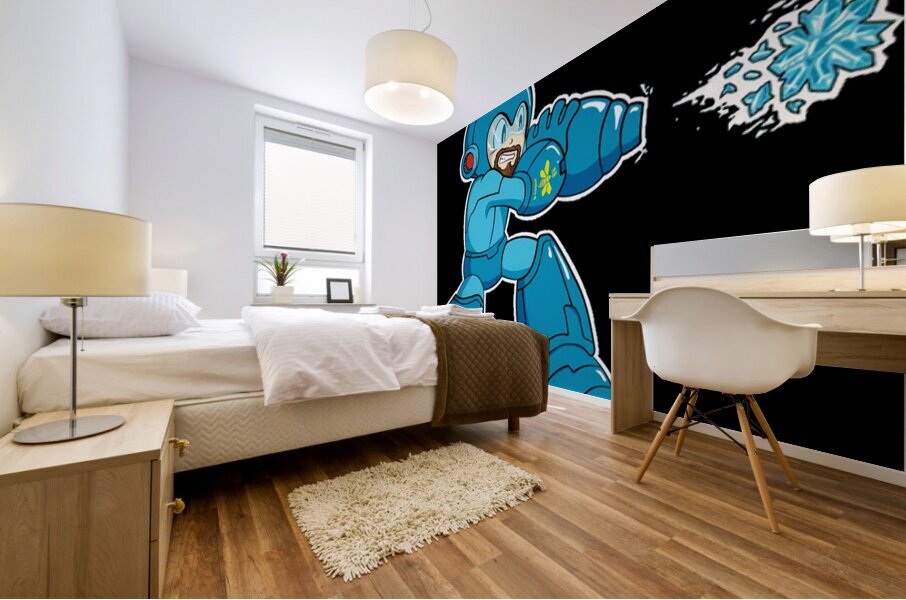 Mega Man 14 Mural print