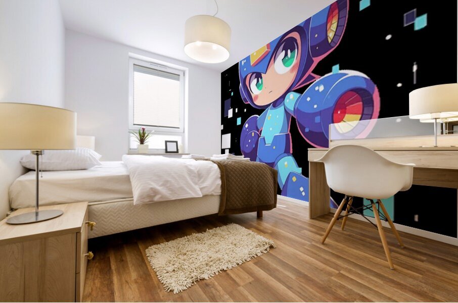 Mega Man 15 Mural print