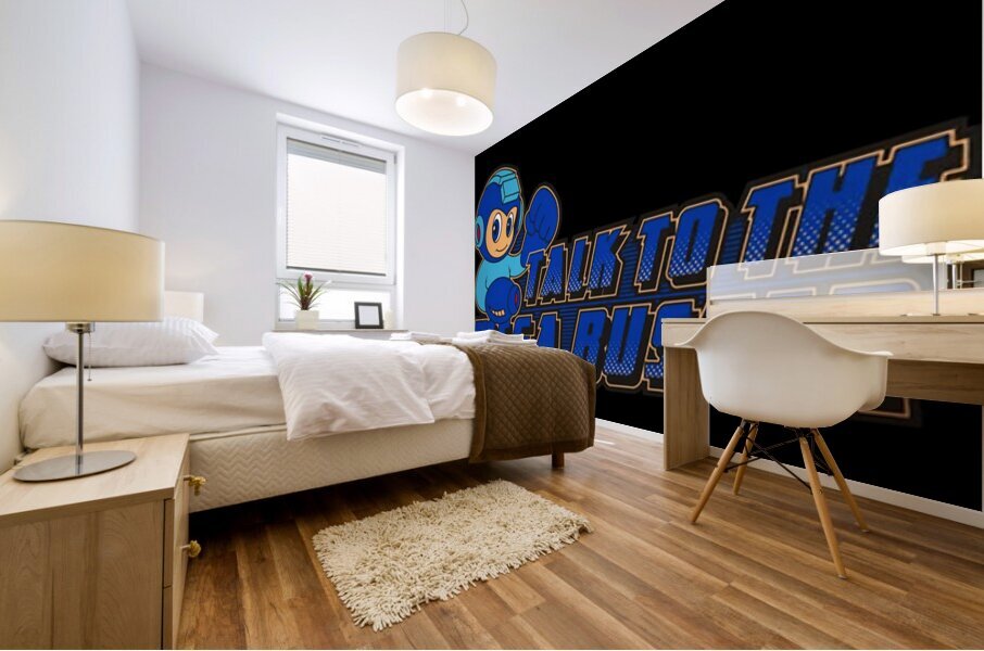 Mega Man 41 Mural print