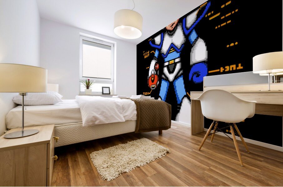 Mega Man 53 Mural print