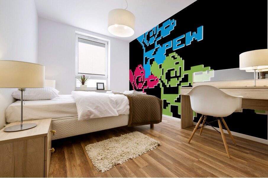 Mega Man 61 Mural print