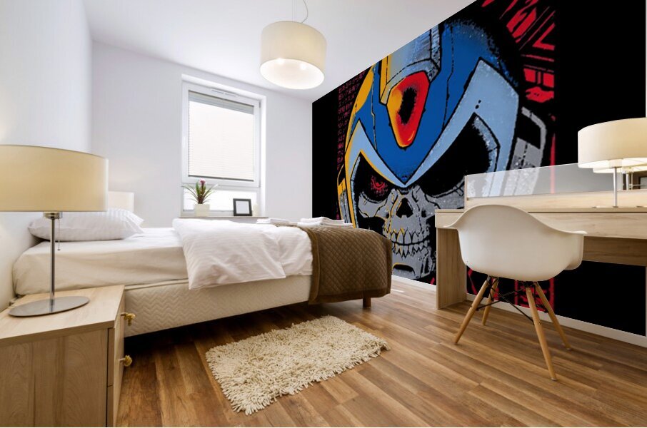 Mega Man 63 Mural print