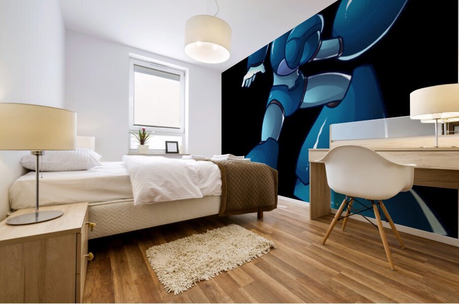 Mega Man 64 Mural print