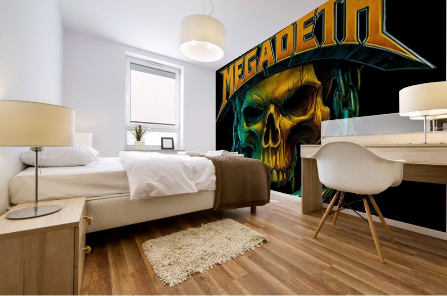 Megadeth 8 Mural print
