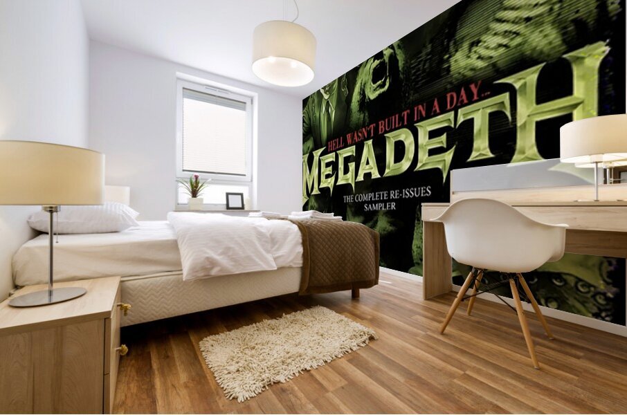 Megadeth 33 Mural print