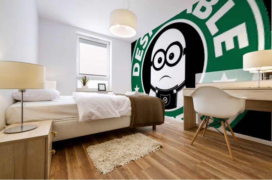 Minion 8 Mural print