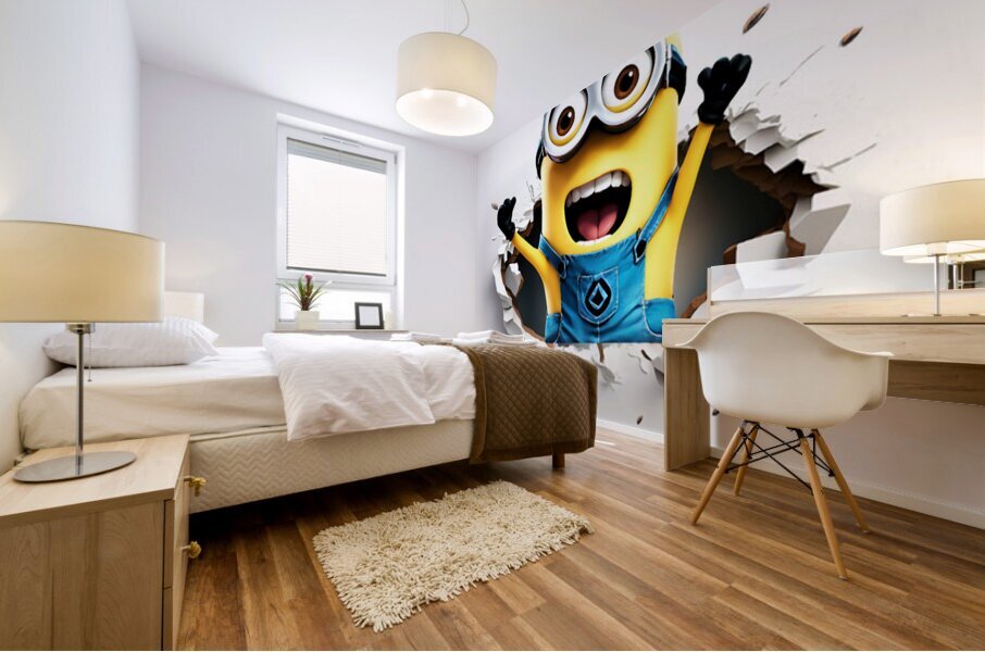 Minion 33 Mural print