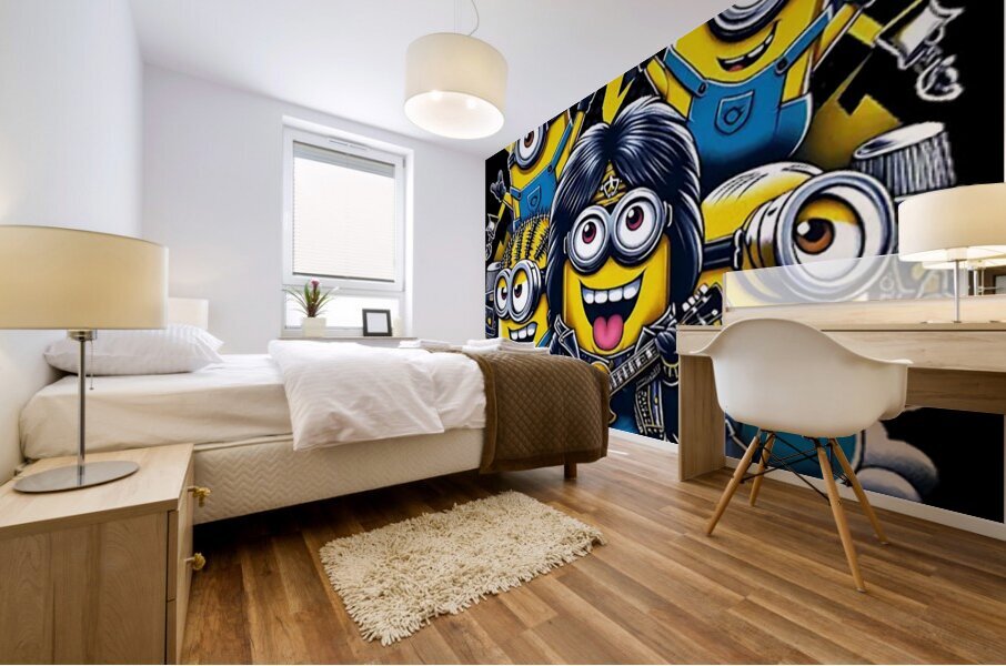 Minion 12 Mural print