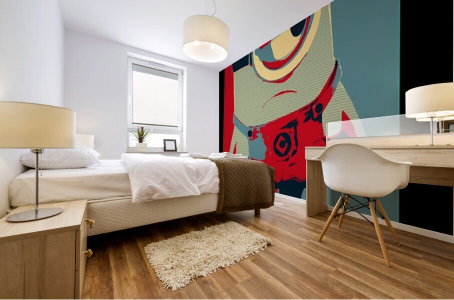 Minion 13 Mural print