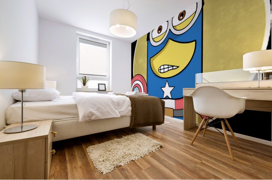 Minion 32 Mural print