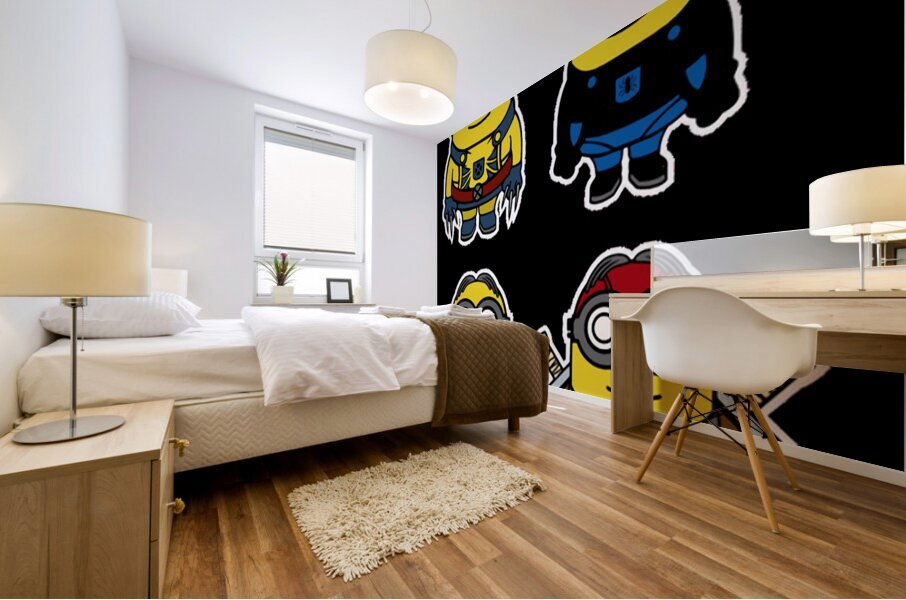 Minion 38 Mural print