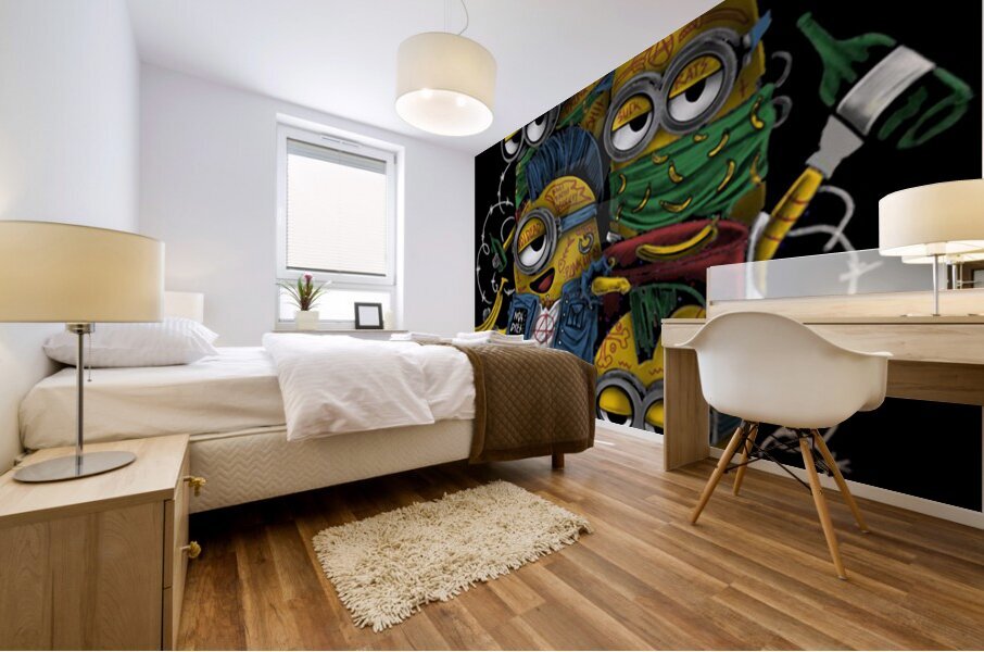 Minion 49 Mural print