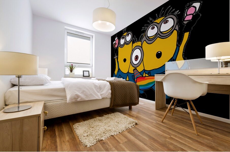 Minion 57 Mural print