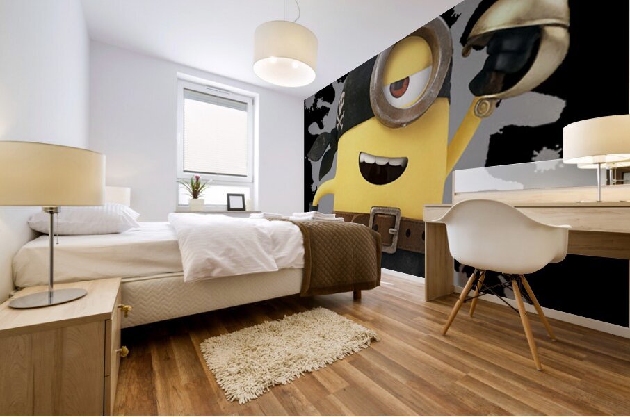 Minion 8 Mural print