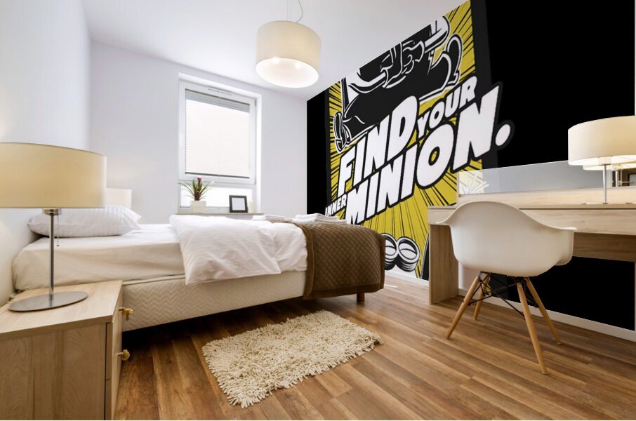 Minion 9 Mural print