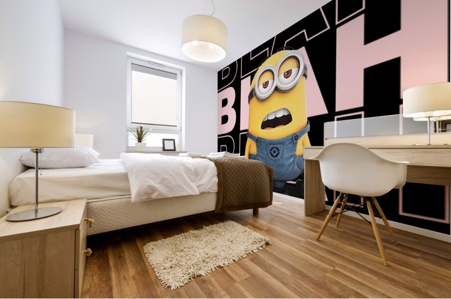 Minion 13 Mural print