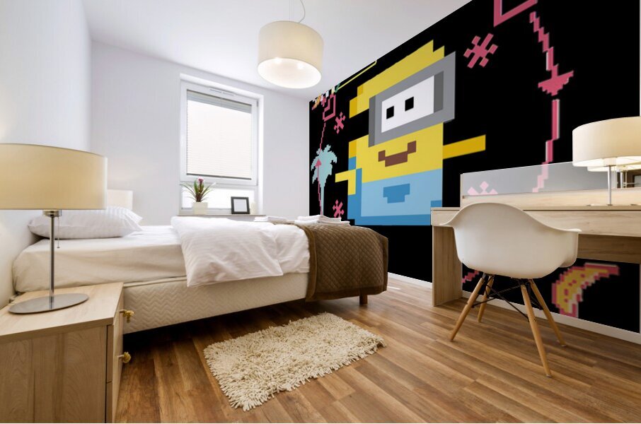 Minion 14 Mural print