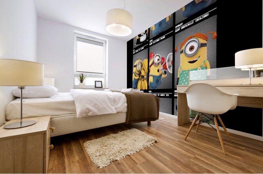 Minion 16 Mural print